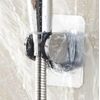 KEABATH Chrome Shower Head Holder - No Drilling, Self-Adhesive, Wall Mounted, Adjustable
