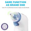 100 Pcs Ear Thermometer Probe Covers, Refill Caps Replacement Lens Filter Protector for All Braun Thermometer Models