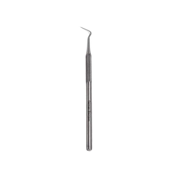 Dental Care Tool Explorer #9 to Remove Plaque and Tartar at Home Made of Stainless Steel with Precision Tips Knurled Handle Design for Firm Grip to Remove Teeth Stain Pet Oral Hygiene Care