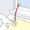 Easyblinds easynight Blackout Blind Accessories, Fabric Fasteners and Suction Cups
