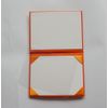 Diploma Cover Holoder Smooth 7x9 Certificate Cover Grad Days Orange