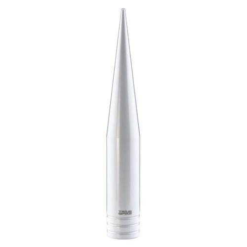 TRUE SPIKE 5.5 inch Fat Spike White Antenna in Heavy Gauge CNC Machined Billet Aluminum Short Compatible with Dodge Ram 1500 2500 3500 4500 5500