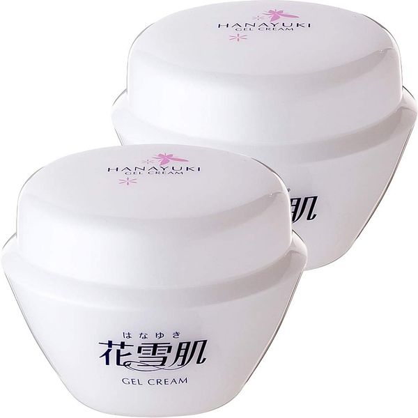 Hanayuki Skin Gel Cream (Quasi-Drug), 4.3 oz (110 g) x 2 Piece Set, All-In-One (Collagen Hyaluronic Acid Blend)