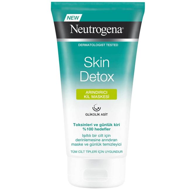 neutrogena skin detox arındırıcı kil maskesi 150 ml