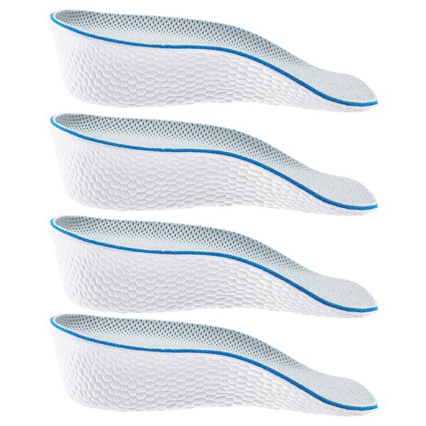 2 Pairs Orthopedic High Pads, 1.38 Inch Height Increase Insoles High Pads Orthopedic Insoles Arch Support Insoles Orthopedic High Heel Lift Inserts Pads for Men Women