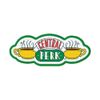FRIENDS Central Perk Embroidered Iron On Patch (One Size) (Yellow/Green/White)
