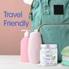 Ecofam Chewable Toothpaste Tablets - 90 Natural Peppermint Tabs - Zero Waste Glass Jar - Fluoride-Free -with Nano Hydroxyapatite - Made in The USA