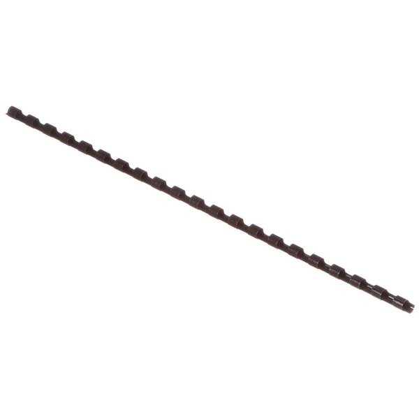 Leitz 35040 Plastikbinderücken (A4, Kunststoff, 6 mm, 25 Blatt) 100 Stück schwarz