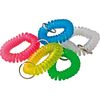 Baumgartens Wrist Coil Key Chain, Assorted Colors