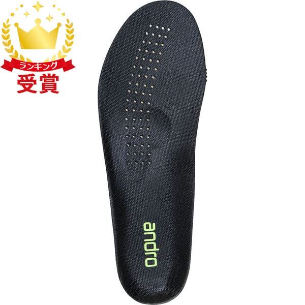 andro Insole, Black, Table Tennis Accessory (352415) 28.5, Black