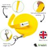 Maximum Pet Products Yellow Dog Training Lead 50ft/15m