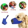 ACFELT Dog Muzzle, Soft Nylon, Breathable, Adjustable Loop, Blue, XL