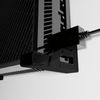 Wall Mount Compatible with Xbox One Original Console Bracket Holder (Right, 4-Pack) - Black