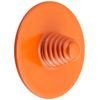 Cam-in Soft Shutter Button Release Button Ultra Thin / Convex (Diameter 0.3 inches (9 mm) (Orange) CAM9070
