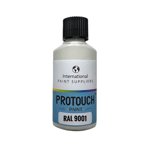 PROTOUCH FOR RAL 9001 CREAM WHITE - 30ML PAINT TOUCH UP BOTTLE