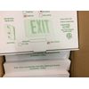 Energy Efficient Compact LED Exit Sign Damp Locations AC & DC Battery Backup