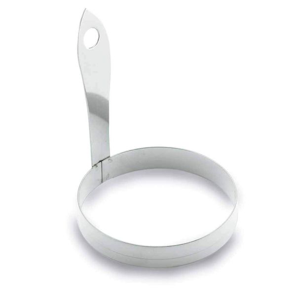 Lacor INOX Round Mould for Sandwich/Eggs, Stainless Steel, Silver, One Size