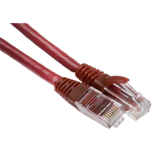 RS PRO Ethernet Cable Cat.6, 0.5 m, Red Patch Cable, A RJ45 U/UTP Plug, B RJ45, LSZH