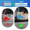 Lofty Aim Memory Foam Car Seat Cushion Sciatica Tailbone Pain Relief Black