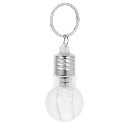 VANZACK ED Light Bulb Keychain, Mini Keychain Flashlight - Colorful Bulbs Light Up Glow in The Dark for Outdoor Camping Hiking Backpacks