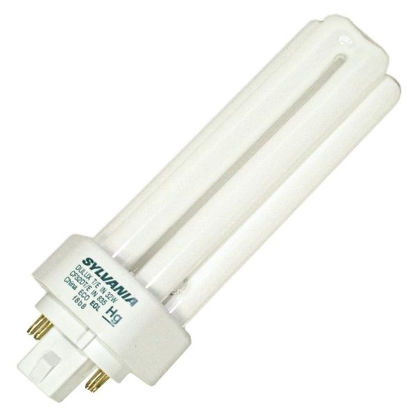 Sylvania 20885 Compact Fluorescent 4 Pin Triple Tube 3500K, 32-watt, 1 Count (Pack of 1)