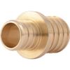 (12)- SharkBite Lead-Free Insert 1 In. Barb x 3/4 In. Barb Brass PEX Coupling