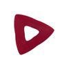 Strong XL Wide Triangle Hole Guitar Picks 0.80mm Medium Thickness, 12Pk Dozen