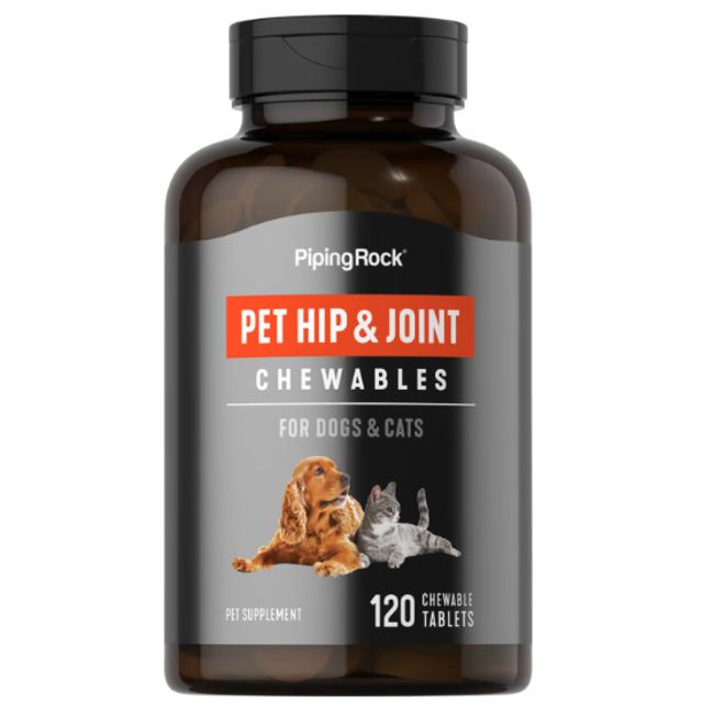 Hip & Joint for Dogs & Cats, 120 Chewable Tablets