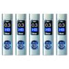 Pentel Stein Refill, 0.3 HB, Set of 5