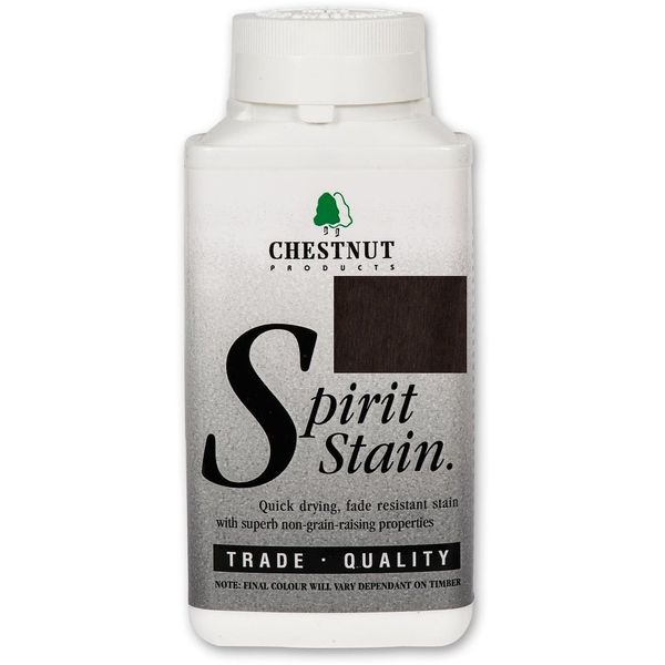 Chestnut SSBLA250 Spirit Stain Black, 250ml