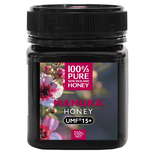 100% PureNZ Manuka Honey UMF15+ 250g, 1ea