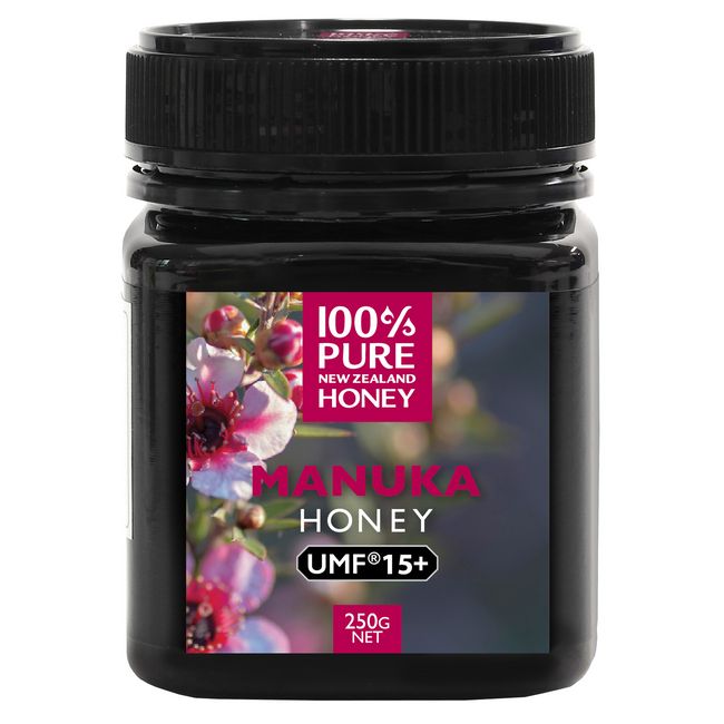 100% PureNZ Manuka Honey UMF15+ 250g, 1ea