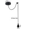 Pendant Light Kit  E26 Lamp Holder Hanging Pendant Adjustable Ceiling Lighting