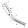 TAKPART Polished Bent Gear Stick Lever Knob Extender