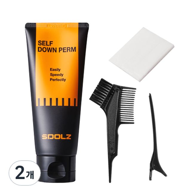 Schdolz Self Down Perm 100ml Brush + Tongs + Firming Set