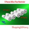 5 Pcs 300 ML Flow Restrictor Push In Quick Connect Kitchen House RO Water Filter