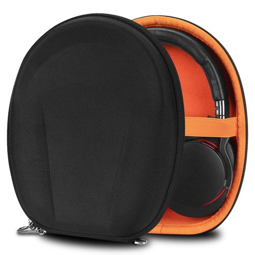 Geekria Case Sony WH-XB700, WH-CH520, WH-CH510, WH-CH500, XB950BT, XB950N1, XB950B1, XB650BT, MDR-1R In-Ear Black Headphones and More Headphone Case Bag