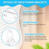 Hold down Brackets Clear Plastic Blind Brackets Blind Holder Replacements for 2