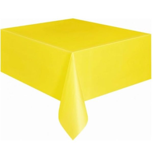 Graziano 3848 Tovaglie in Plastica Giallo