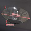 Motorcycle Universal Spoiler Clear C Type Adjustable Screen Windshield Deflector