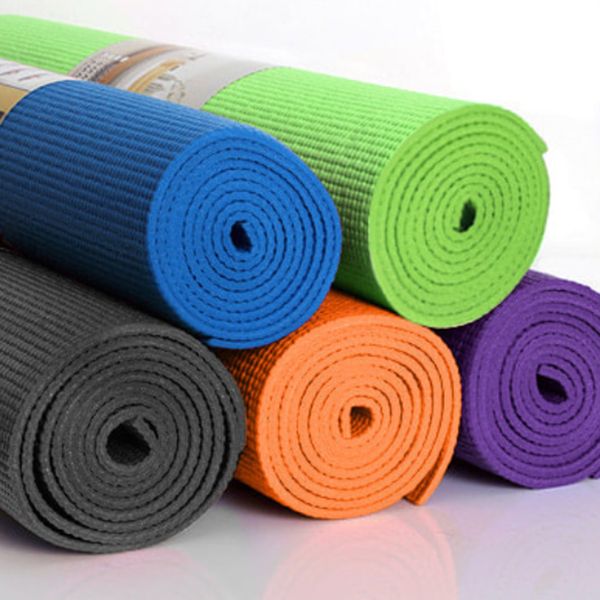 Home Yoga Mat Homet Workout Pilates Exercise Cushion Mat 5mm 8mm, Homet Yoga Mat 5mm (173 × 61cm) Color Random