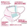 Kowa 3D Mask Hard to Use Makeup Small, MS Size, 5 Pieces, Baby Pink