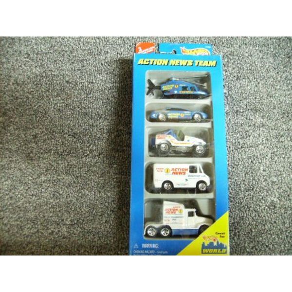 Hot Wheels Action News Team Gift Pack #17456