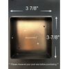 RELIGHTABLE Solar Square Outdoor Post Cap Deck Lights for 4x4 (Copper) (18-Pack)