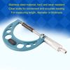 Walfront Outside Micrometer Outer Diameter Micrometer Micrometers Tool Measurement for Metric Thickness Outside Micrometers (50-75mm)