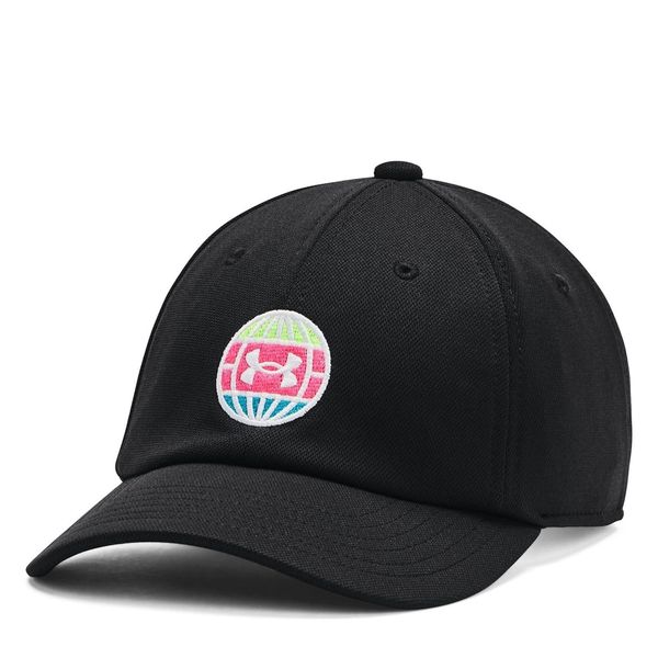 Under Armour Kids Blitzing Adjustable Baseball Cap Black One Size