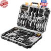 178 Piece Tool Set Household Basic Tools Auto Repair Storage Box Mechanics New