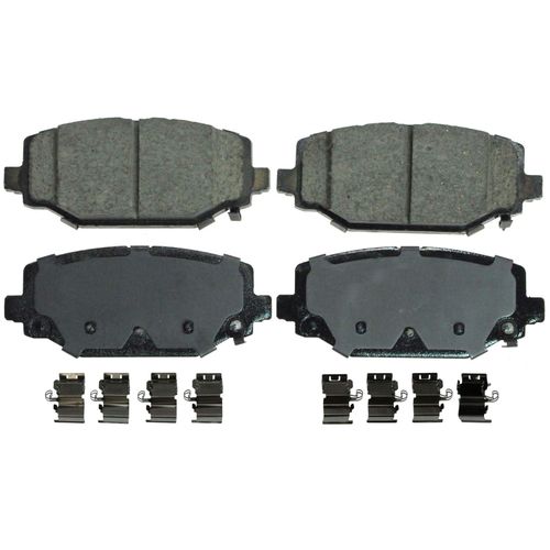 Wagner QuickStop ZD1596 Rear Disc Brake Pad Set for 2019 Dodge Grand Caravan