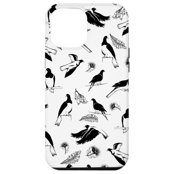 iPhone 12 Pro Max Wood-Pigeon NZ bird Keruru Case