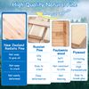 BNOSDM Parakeet Nesting Box Transparent Bird Nest Breeding Box with Perch (L)